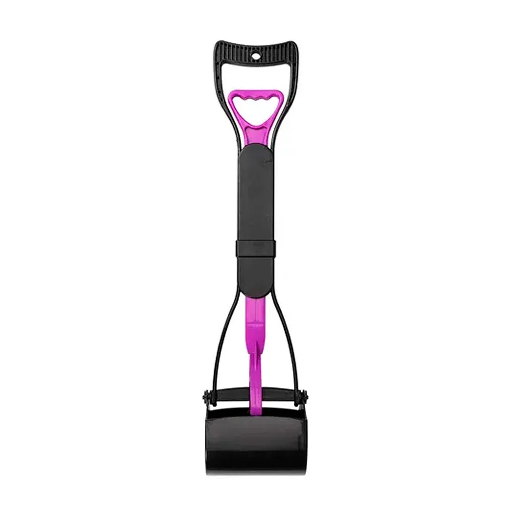 Pala recogedor de heces, diseño flexible, 45cm, color surtido / 35960