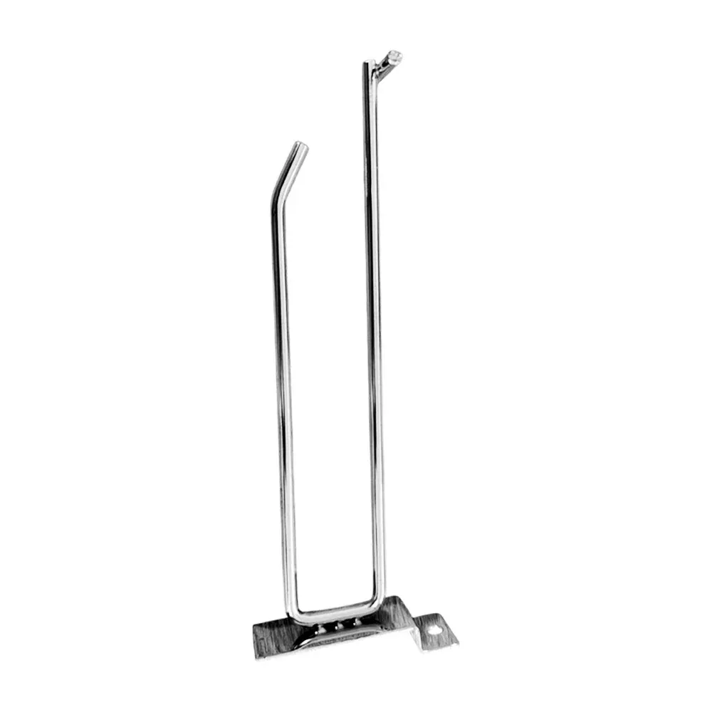 1pza Gancho doble cromado 20cm para panel ranurado / gg-sx02