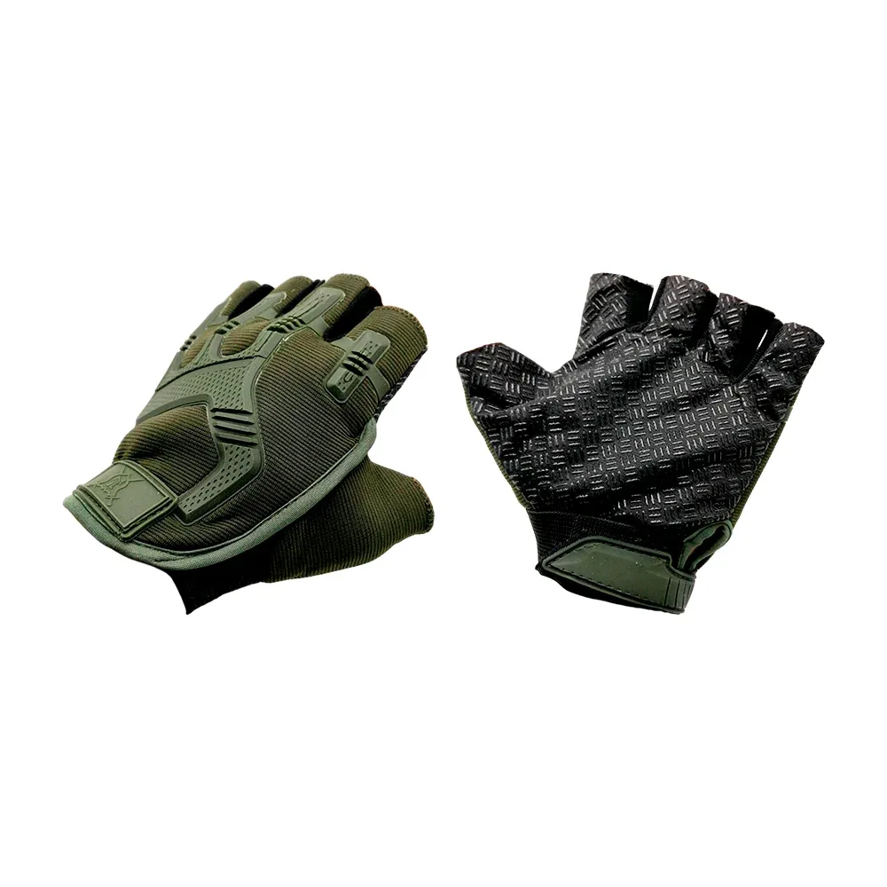 Guantes cortos para motociclista con antideslizante, variedad de colores / full finger glove / jfstb2