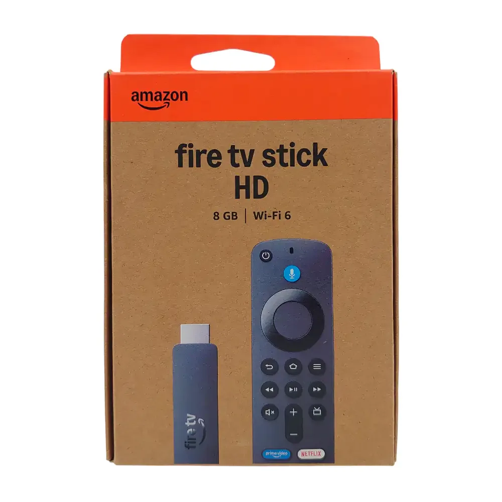 Reproductor multimedia de streaming fire tv stick, resolución hd, 8gb, wi-fi 6 / 0801-0667