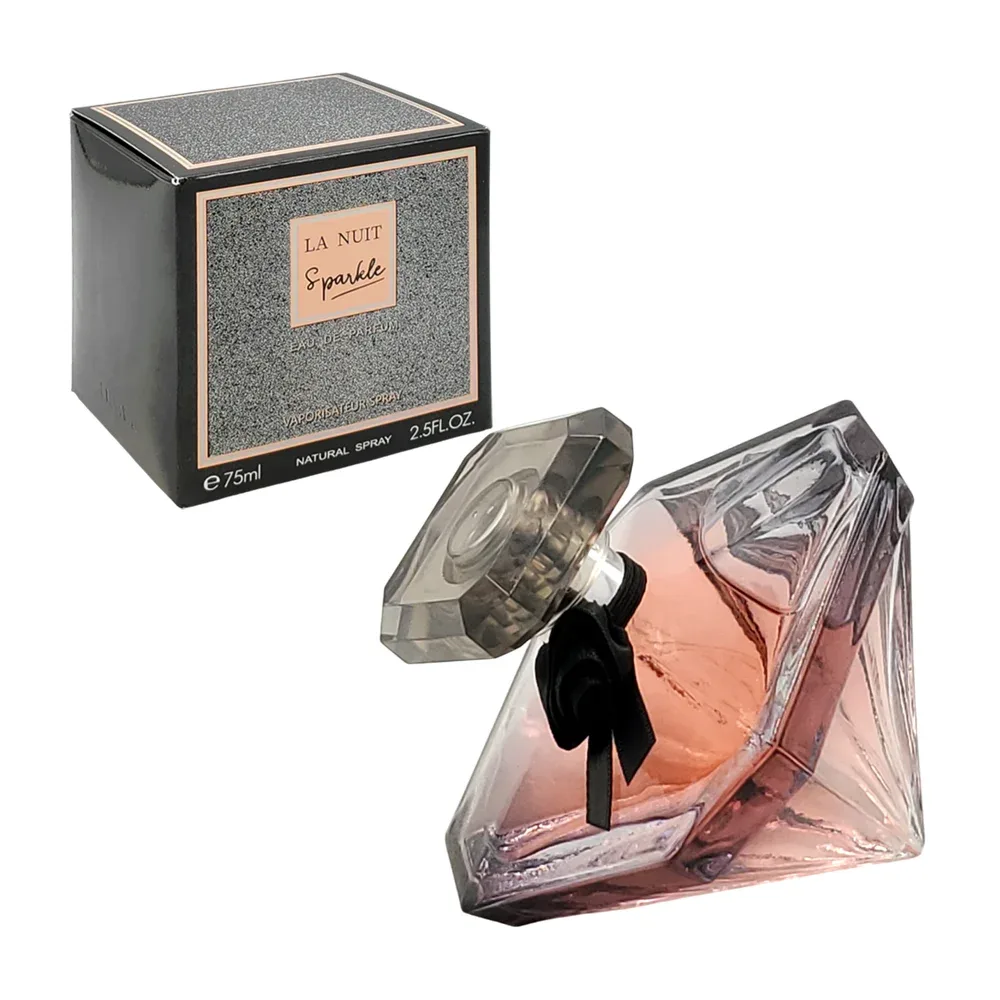 Perfume la nuit sparkle, 75 ml en spray con fragancia para dama, eau de parfum