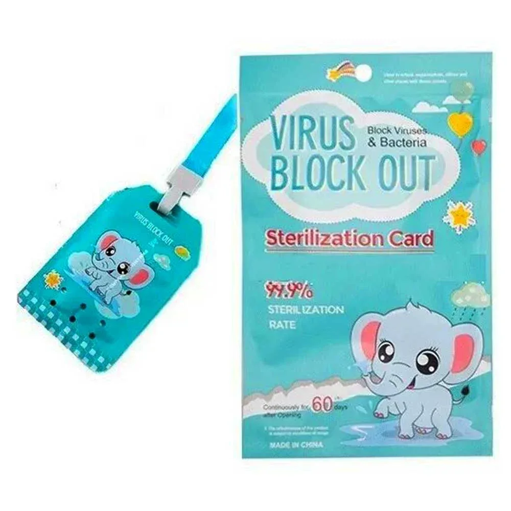 1pza Tarjeta sanitizante para niño hog.31.kid