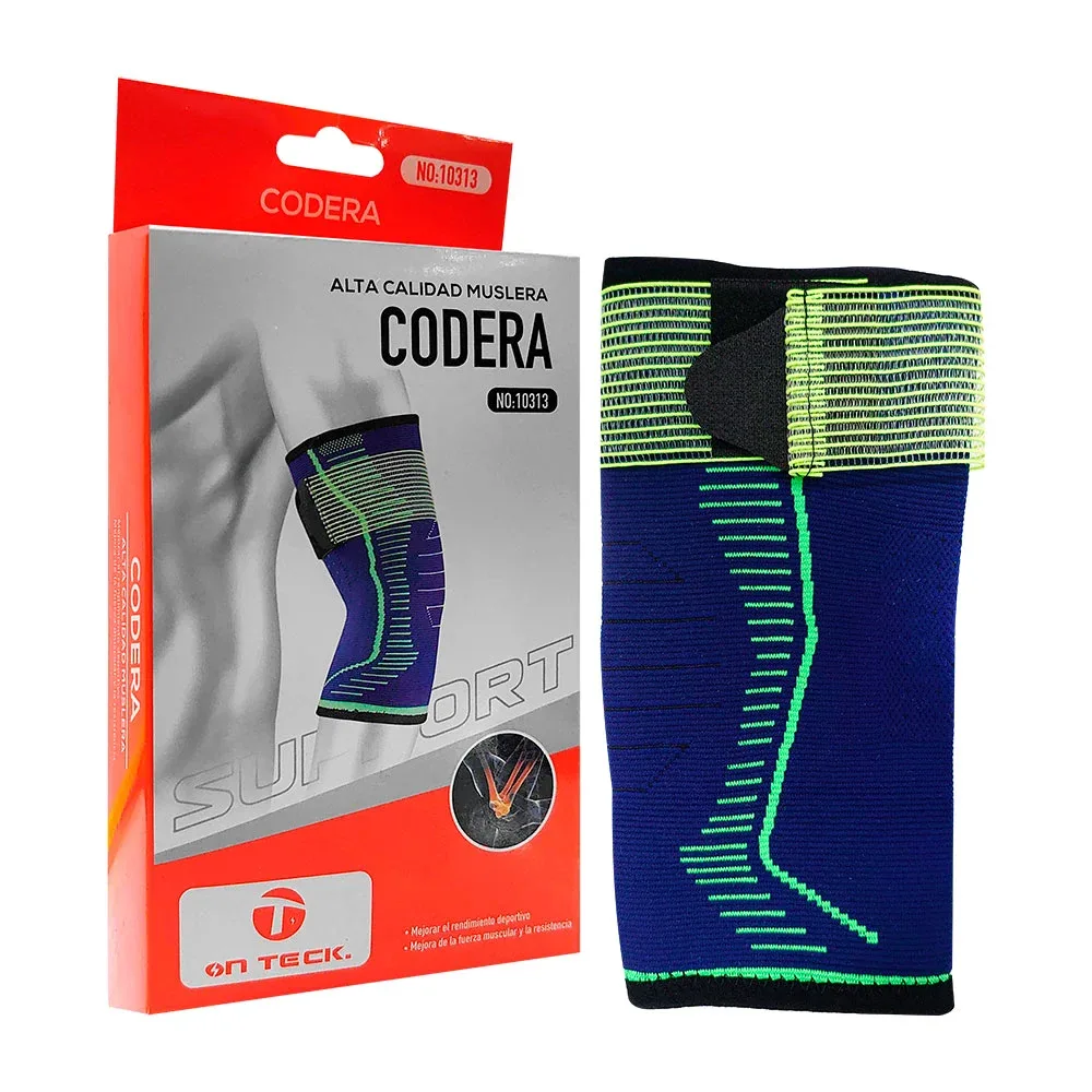 Codera ortopédica elástica + velcro, ideal para prevenir o tratar lesiones