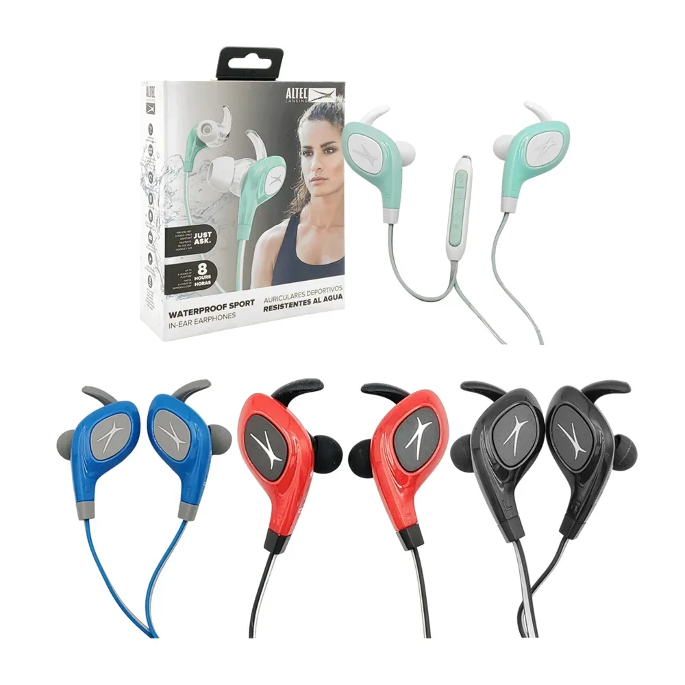 Audífonos inalámbricos deportivos, ergonómico, manos libres + accesorios