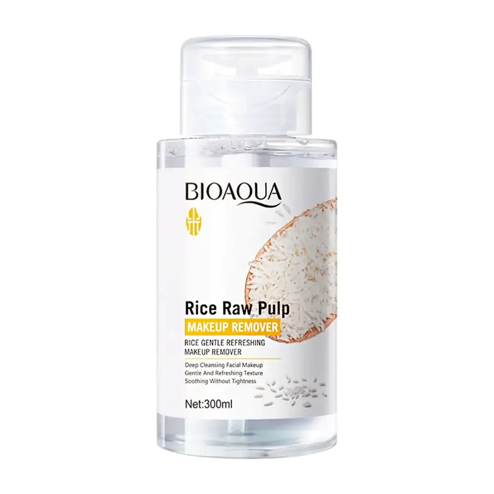 Agua removedora de maquillaje con extracto de arroz, desmaquilla e hidrata 300ml