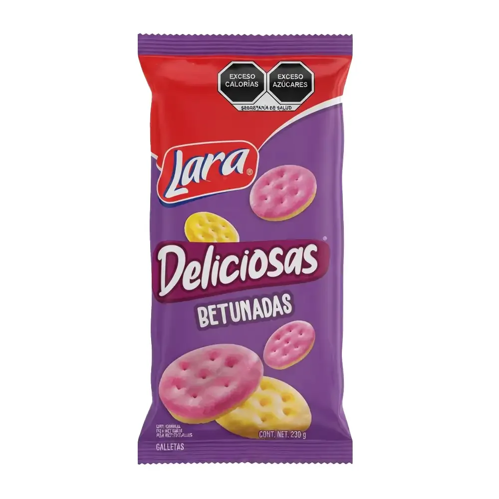 Galletas lara deliciosas betunadas 230g / 015964