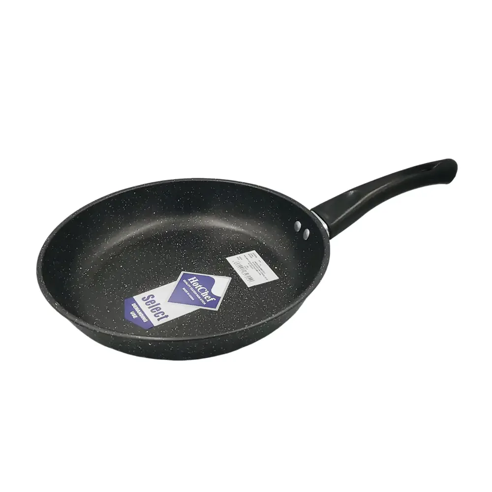 Sartén hotchef antiadherente de 24.5cm con mango de plástico color negro