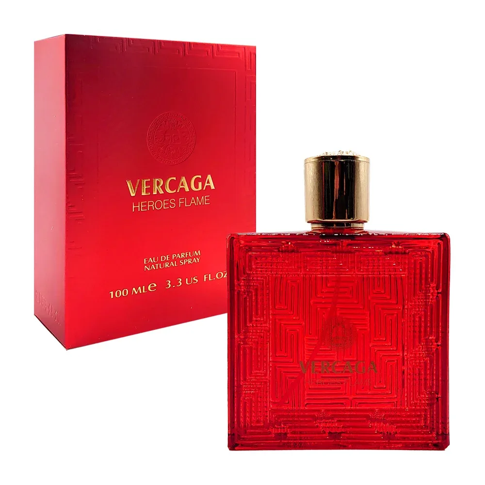 Perfume vercaga en spray con fragancia para hombre, 100ml / heroes flame / b928-1
