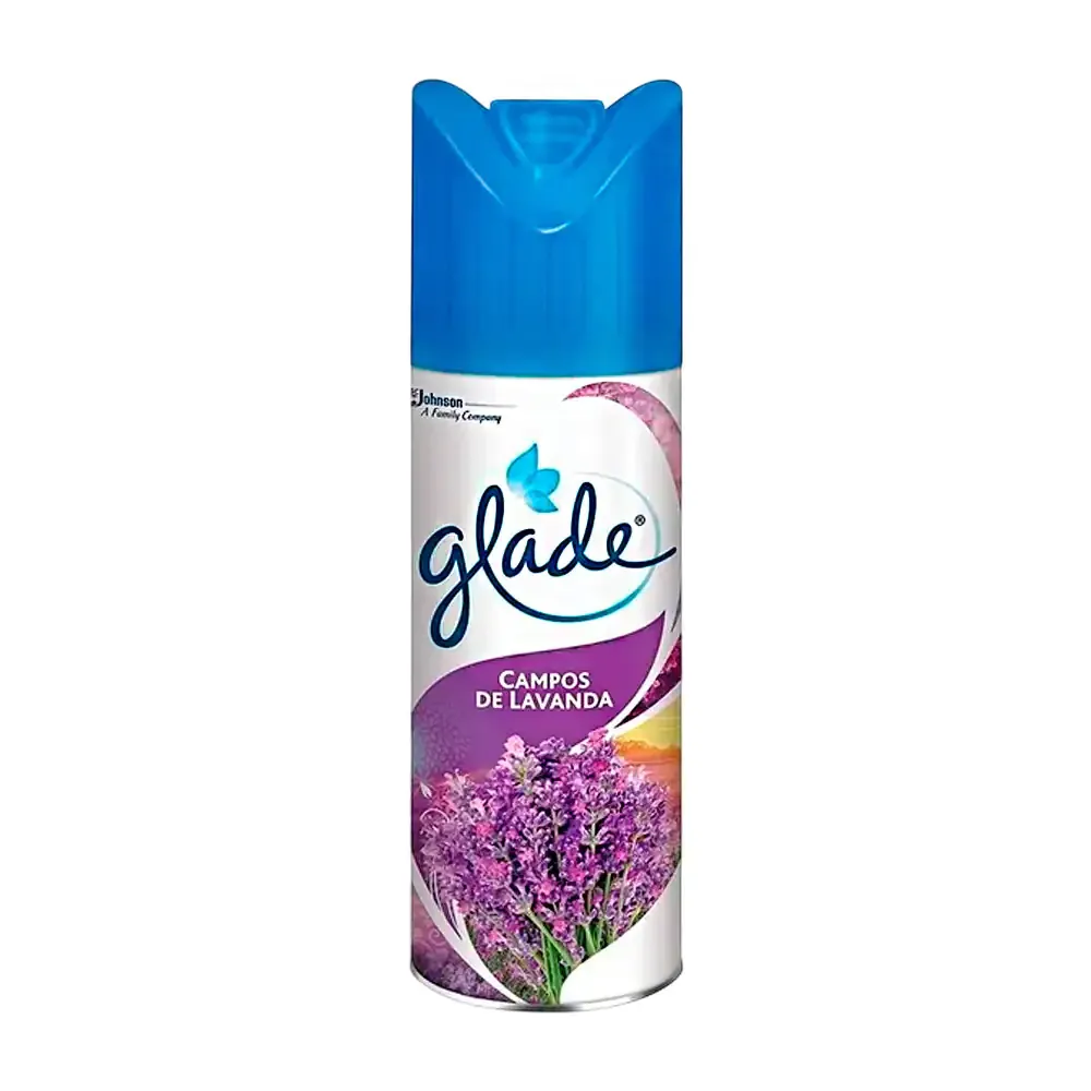 Aromatizante en aerosol glade de 250ml con aroma campos de lavanda / 924003