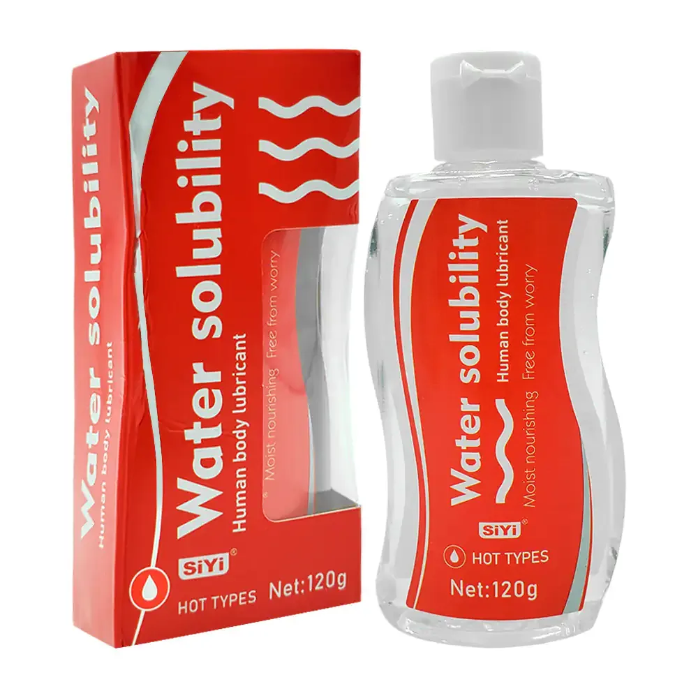 Gel lubricante siyi a base de agua con efecto térmico estimulante, 120g / 415060
