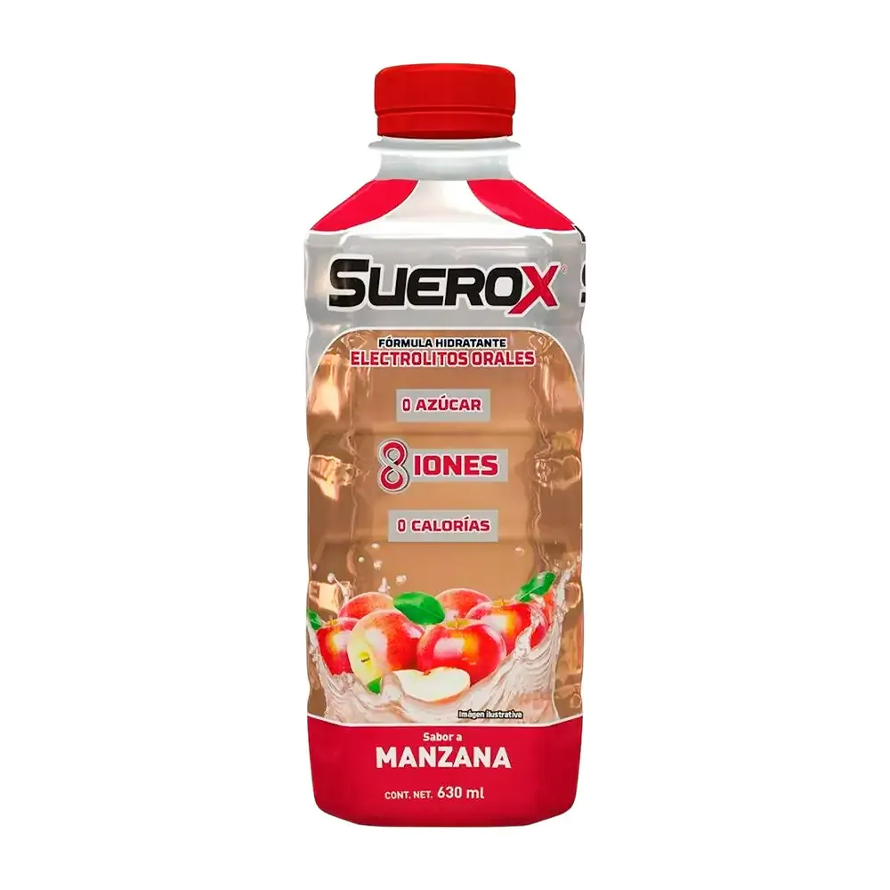 Bebida hidratante suerox sabor manzana 630ml / 032257