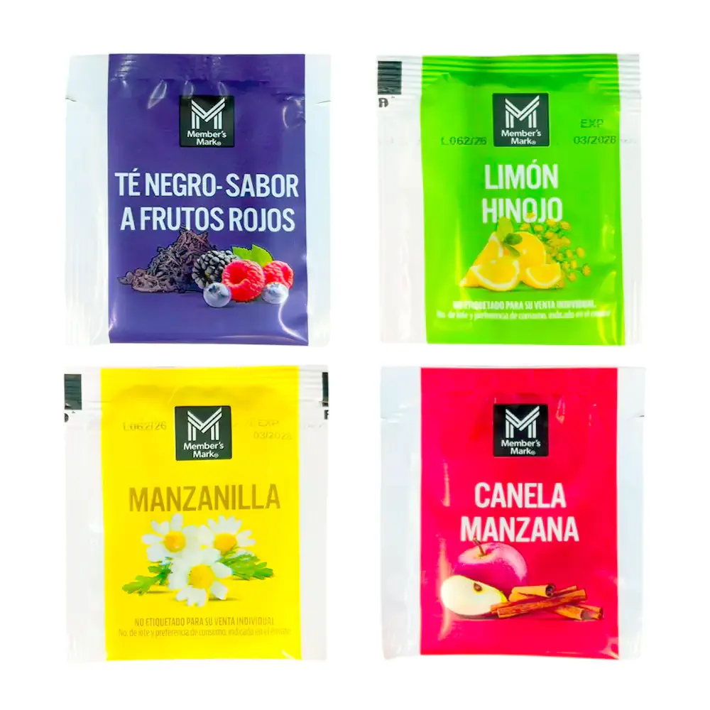 1pza sobre de té infusión herbal, variedad de sabores 2g / te-m