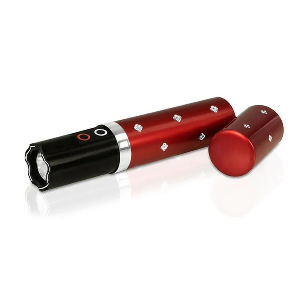 Lámpara teaser recargable, en forma de labial, variedad de colores