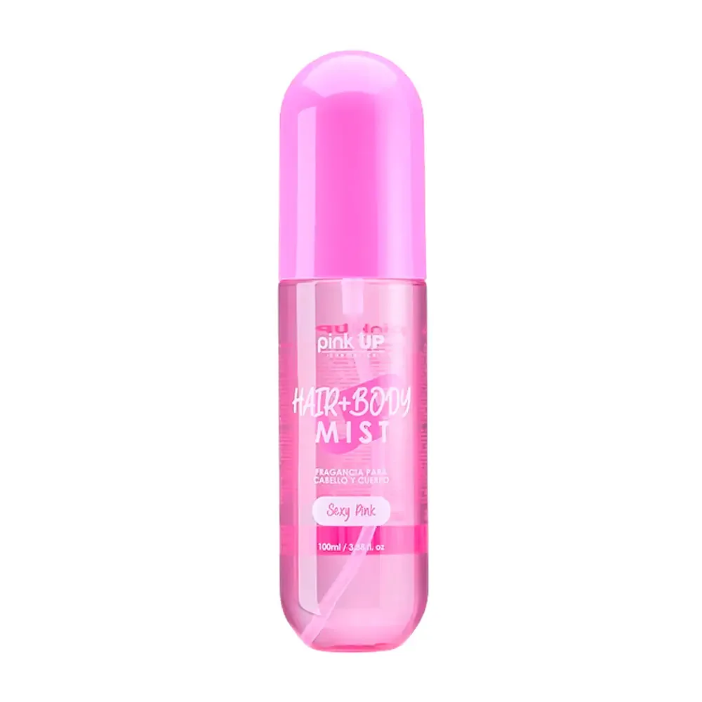 Perfume pink up para el cuerpo y cabello aroma sexy pink, 100ml / pksk54