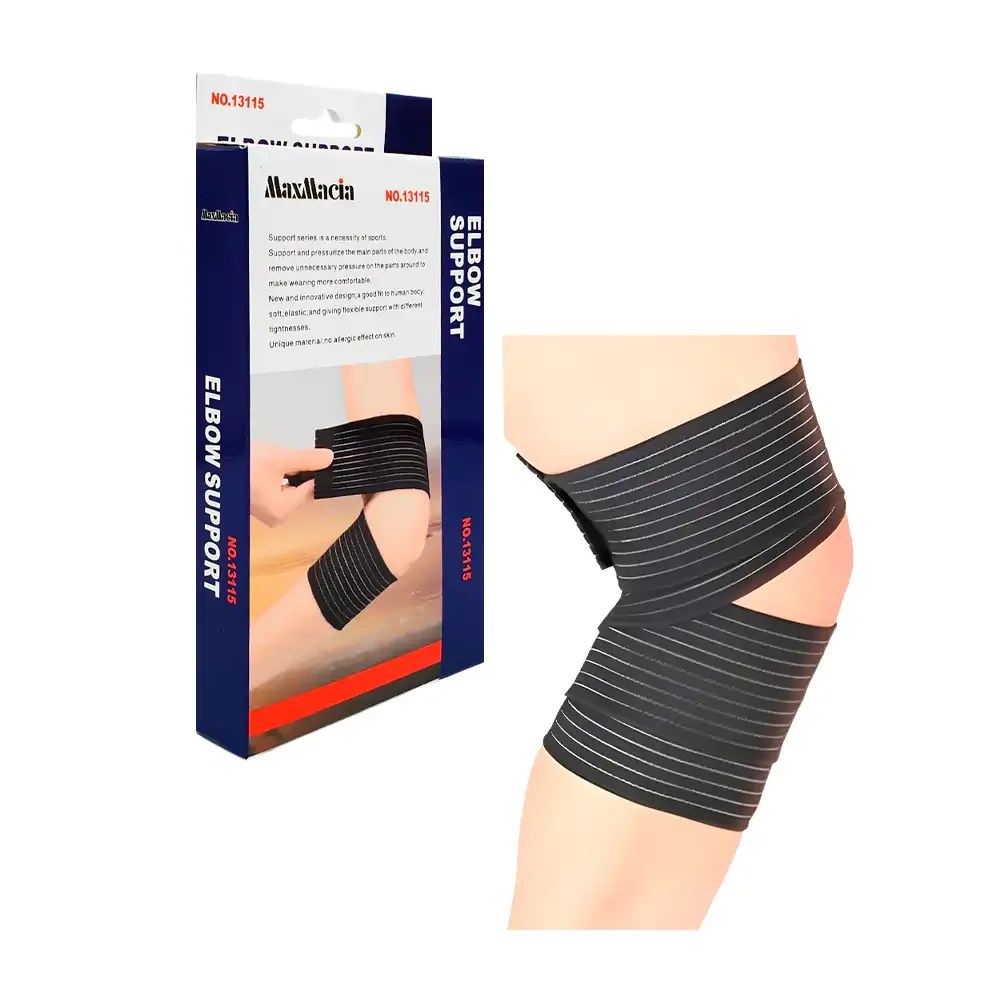 Banda elástica ortopédica para el codo, ajustable con velcro / elbow support