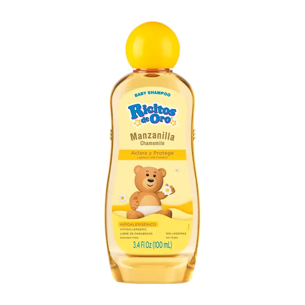 1pz shampoo ricitos de oro manzanilla hipoalergénico de 100ml / 103111