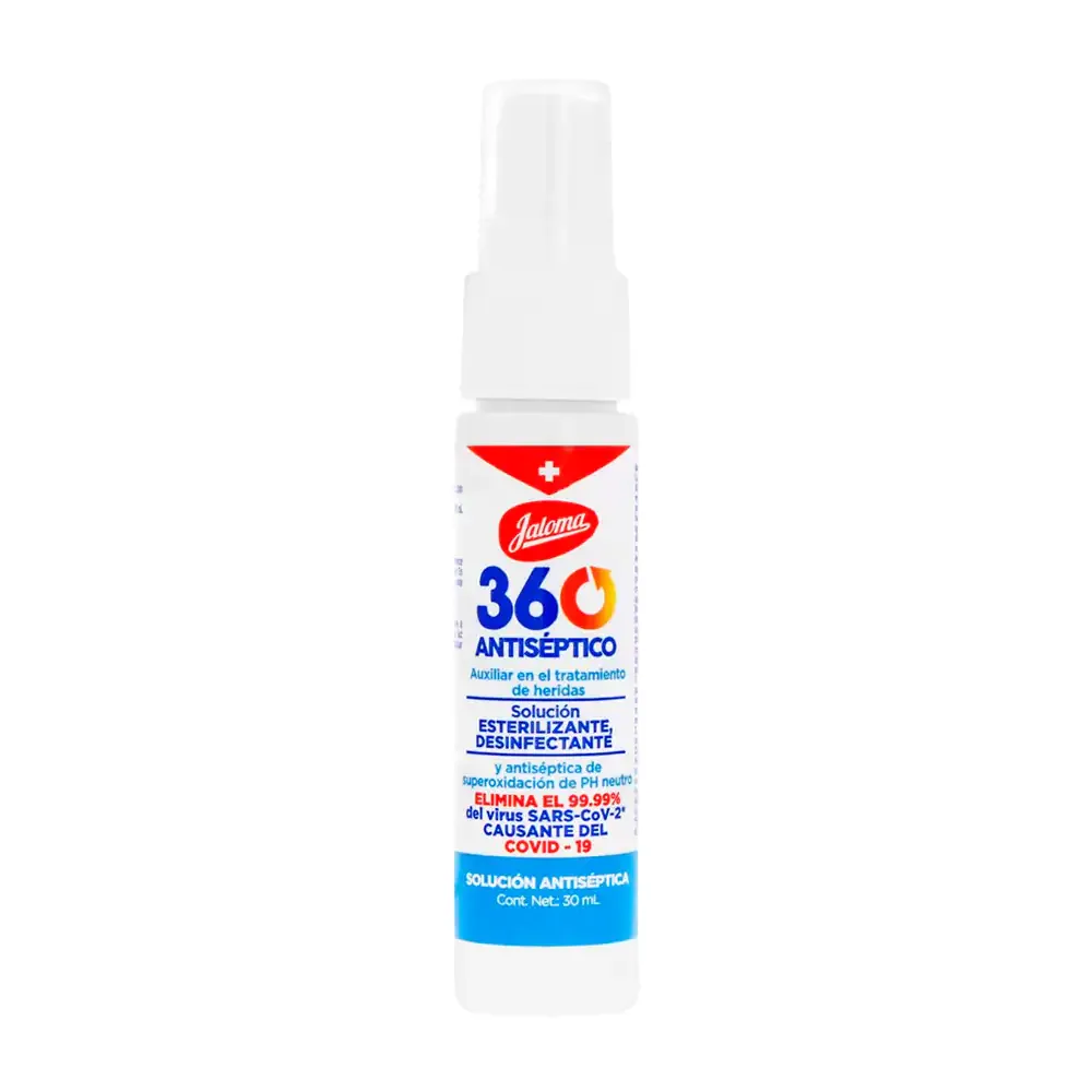 1pz Antiséptico en spray 360 jaloma auxiliar en el tratamiento de heridas, 30ml / 313036