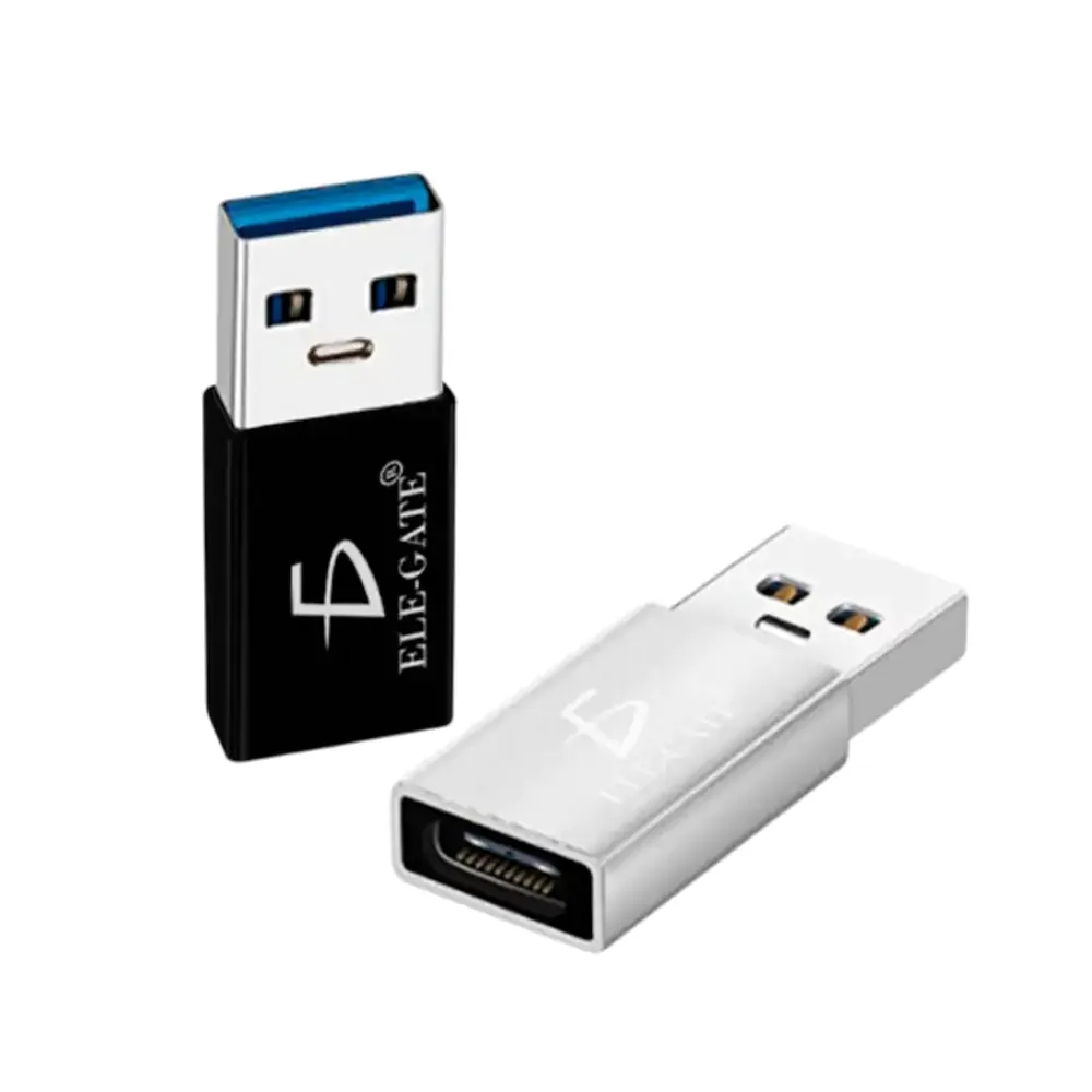 1pza adaptador otg usb-a a tipo c, variedad de colores / otg.type-c