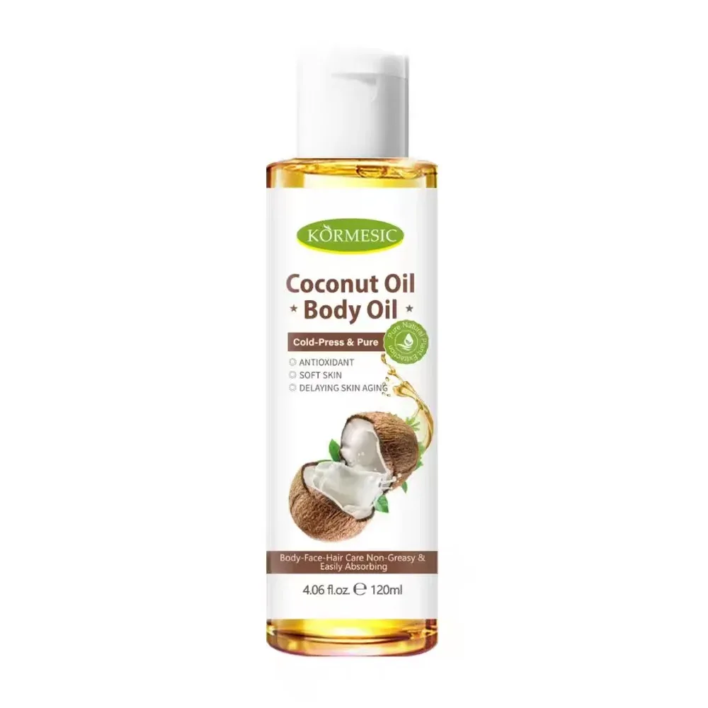 Aceite corporal kormesic con extracto de coco antioxidante, 120ml / kmc15281