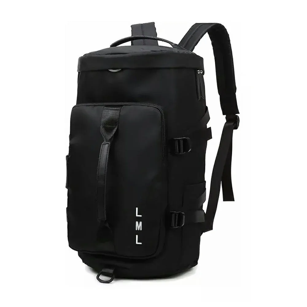 Mochila maleta lml lisa 2 en 1 de 4 compartimentos con broches ajustables, variedad de colores / 1602