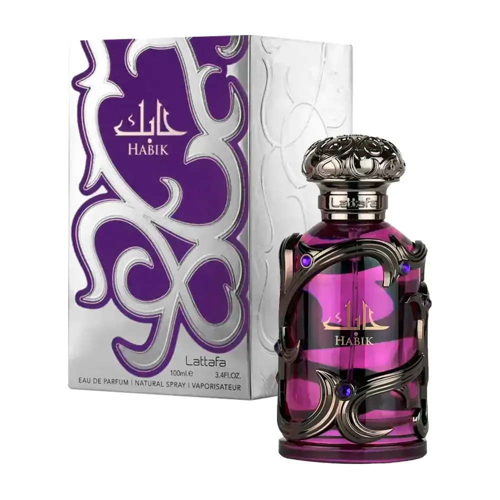 Perfume lattafa habik en spray con fragancia para caballero, 100ml / 598864