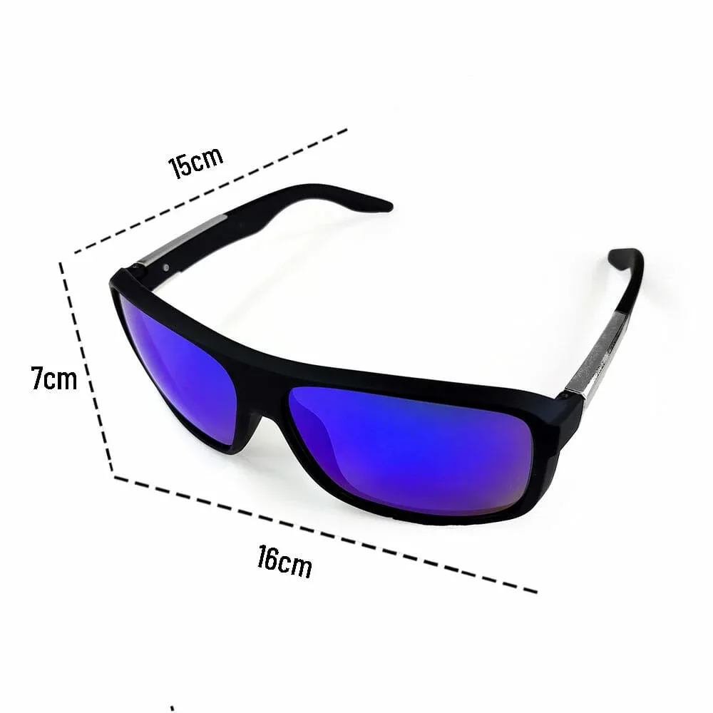 1pza Lentes solares con placa plateada, variedad de colores / 3273-4f