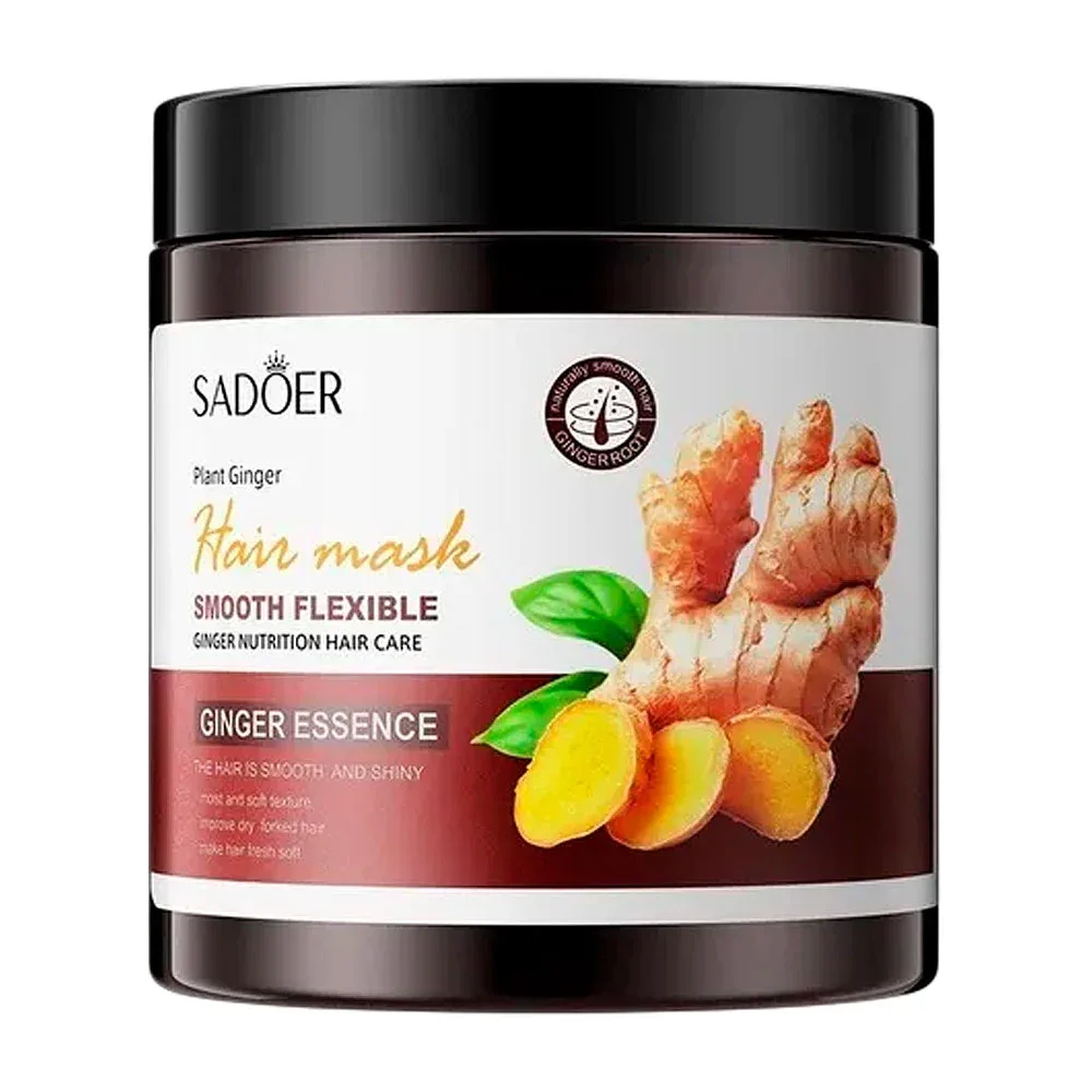 Mascarilla capilar nutritiva sadoer con extracto de jengibre, 500g / sd10995