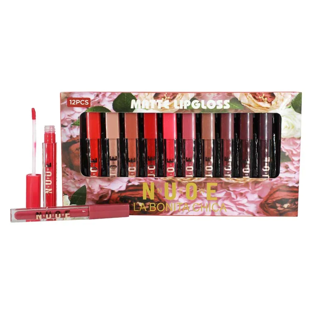 Set 12 pzas labiales matte 627-18
