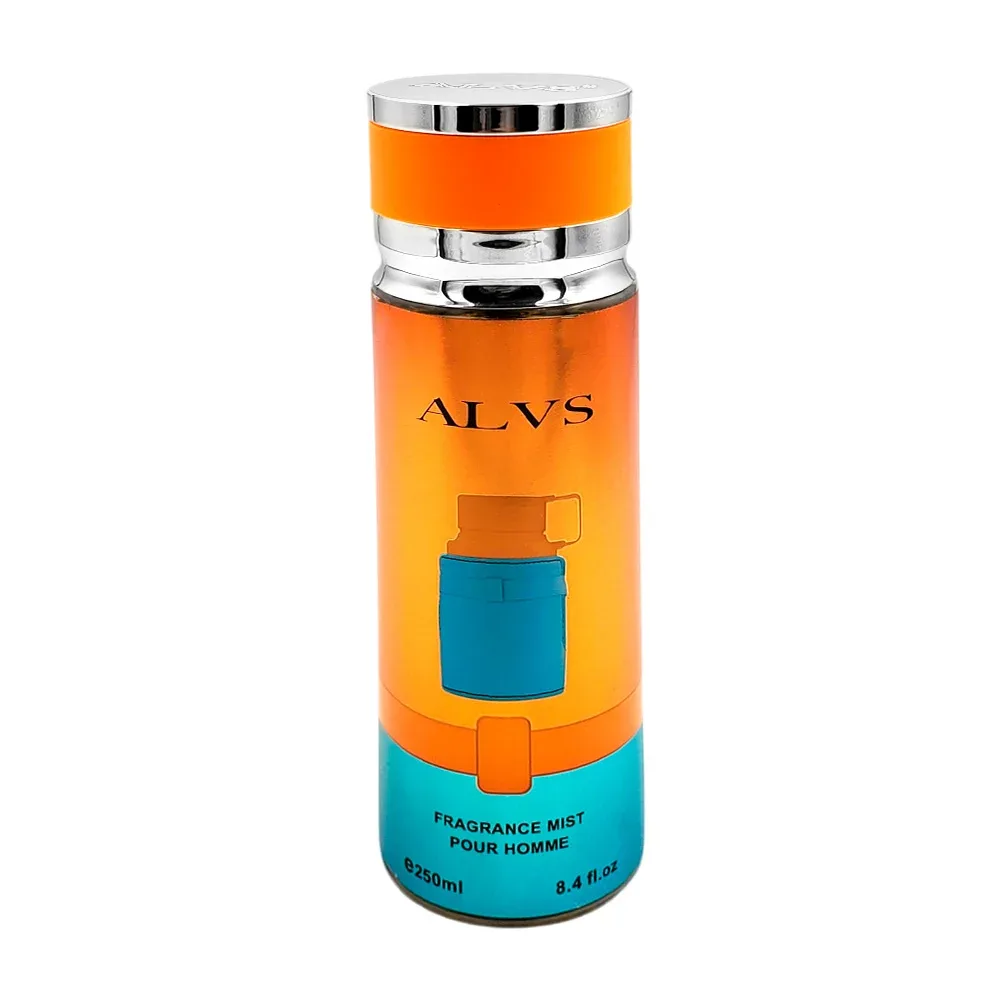 Perfume - body mist alvs con fragancia para hombre, 250ml / jh250-36