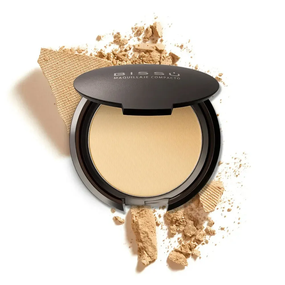 Maquillaje compacto bissú 8g en tono 01-translucid para rostro