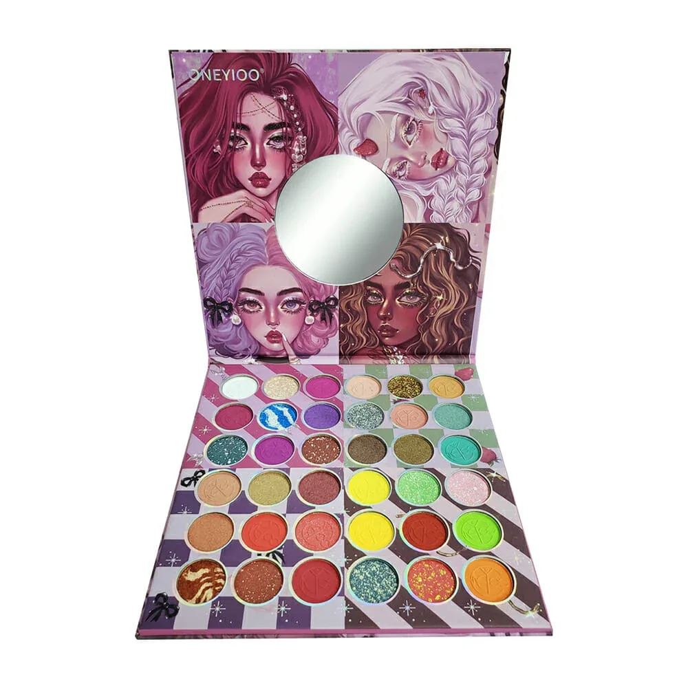 Paleta con 36 sombras para ojos, diferentes tonos / az-111