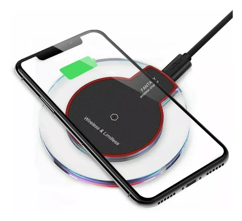 Cargador inalámbrico para samsung s7 s8 s9 iphone 11 xs