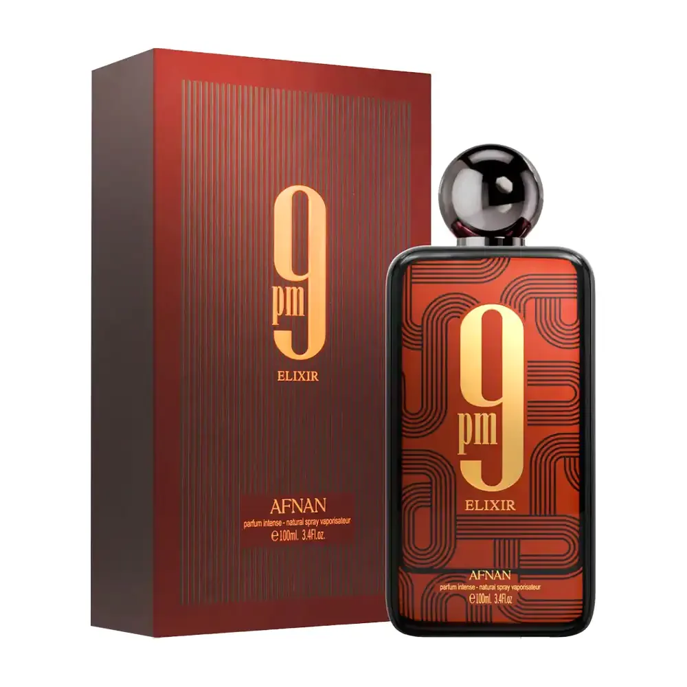 Perfume afnan 9pm elixir en spray con fragancia para caballero, 100ml / 075738