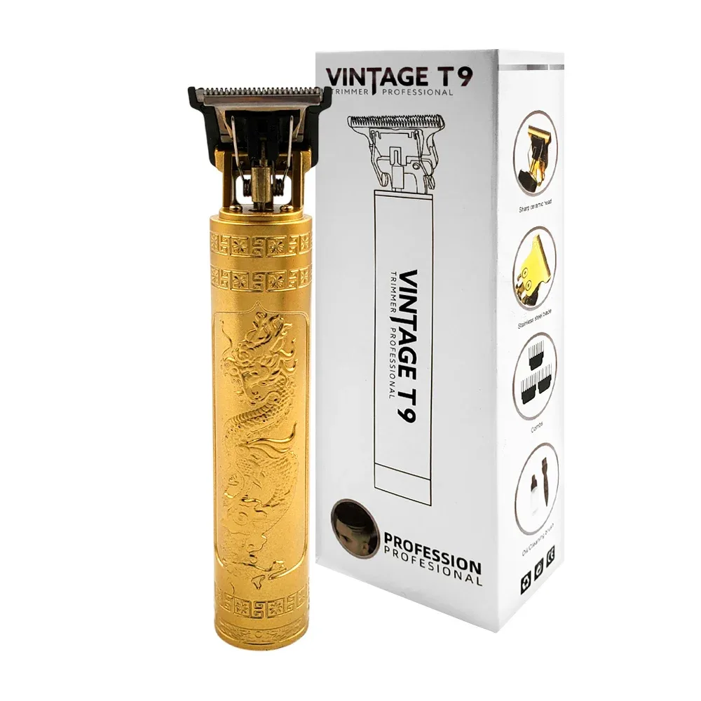 Máquina trimmer cortadora inalámbrica de pelo + 4 peinetas intercambiables