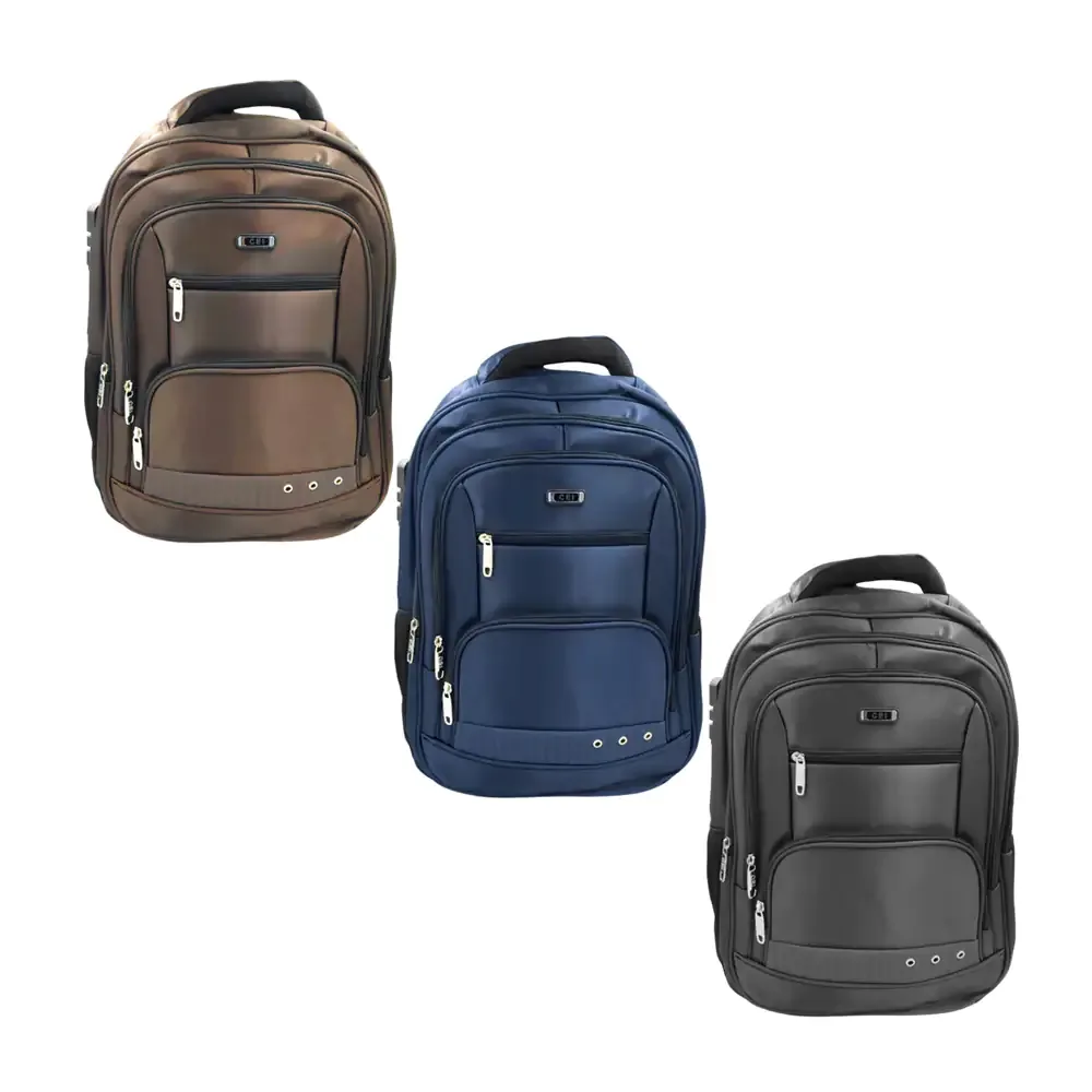 Mochila cei grande de 5 compartimientos con candado de combinación, variedad