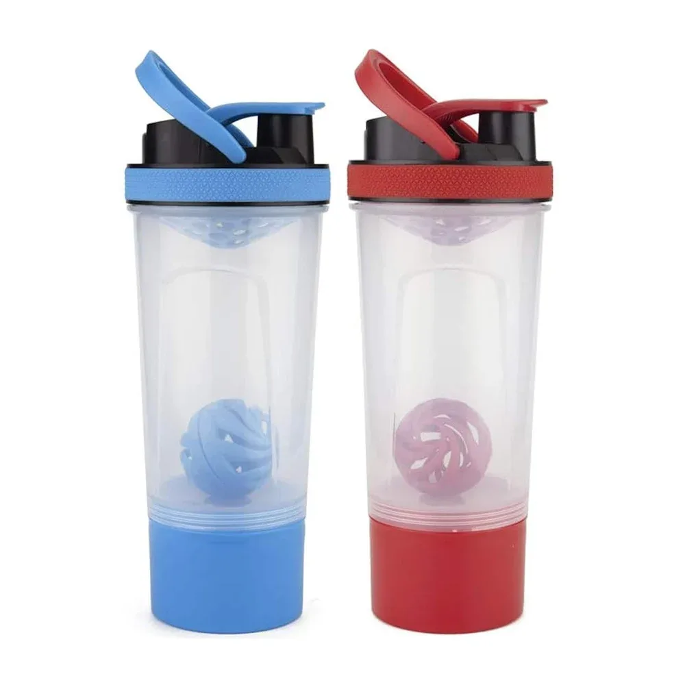 Vaso shaker deportivo mediano para mezclar proteína, variedad de colores / yu-80954