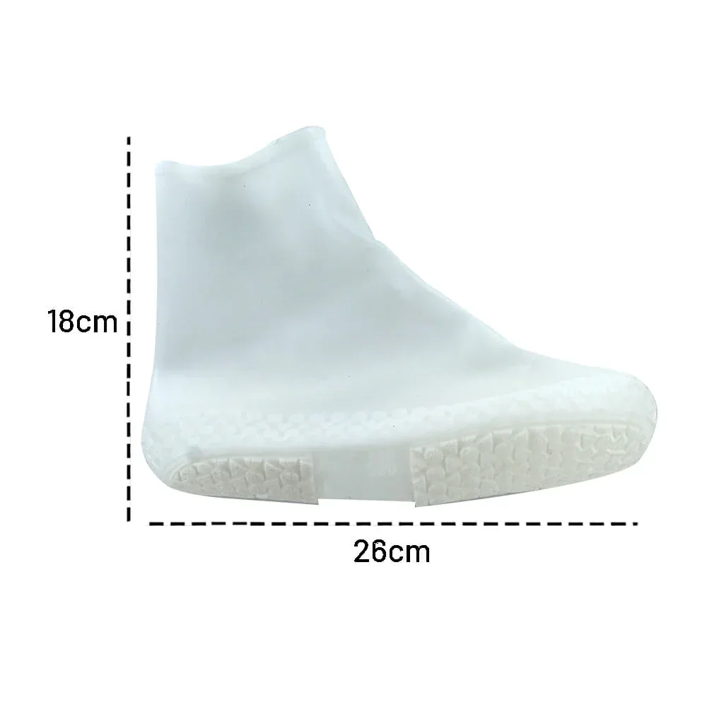 Cubre zapatos de silicón color blanco / 159