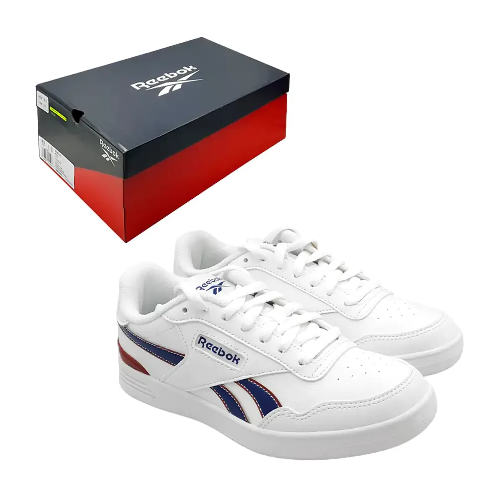 Par de tenis reebok originales modelo court advance clip, unisex, variedad