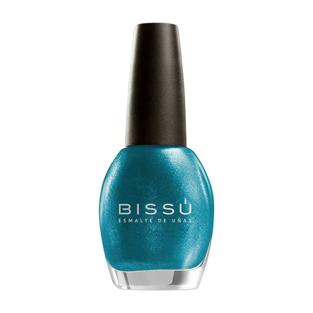 1pza Esmalte bissú para uñas, tono 201 profundidad marina 15ml / b007654