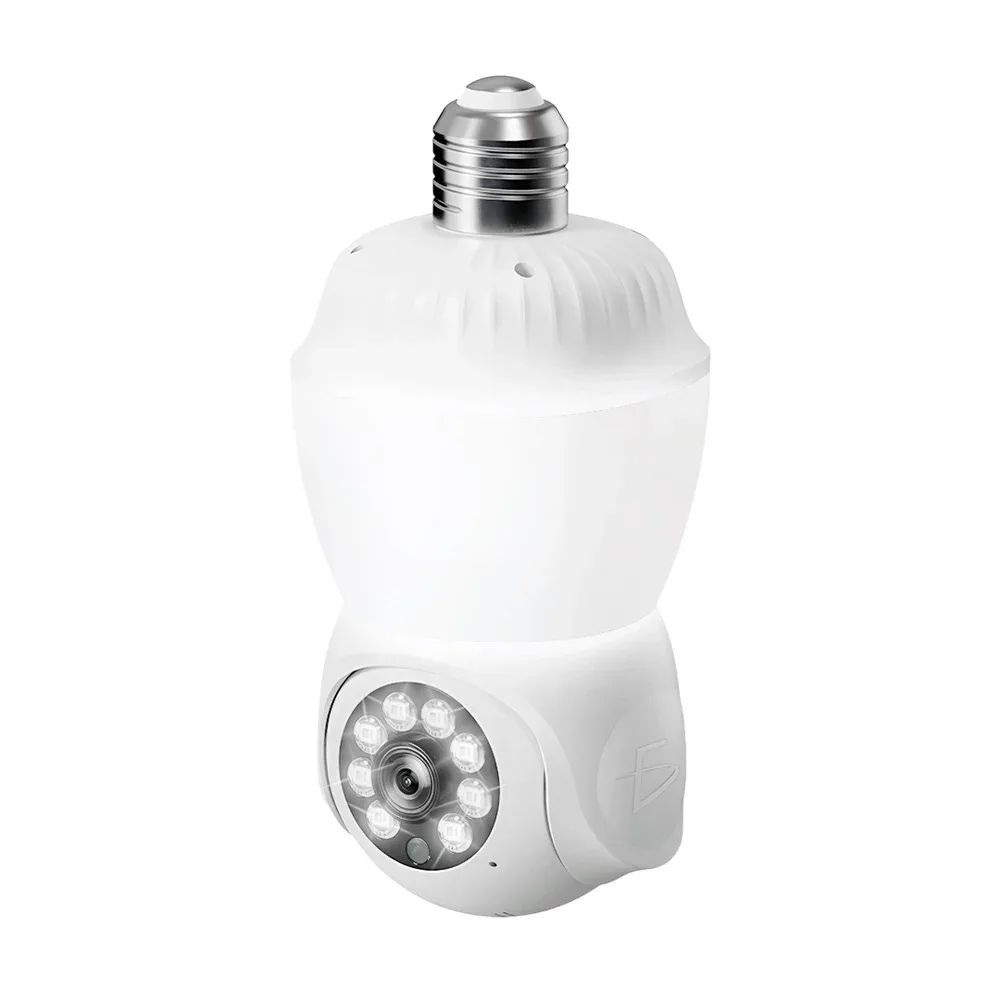 Cámara led wifi tipo foco socket giro de 355° / web.75.p