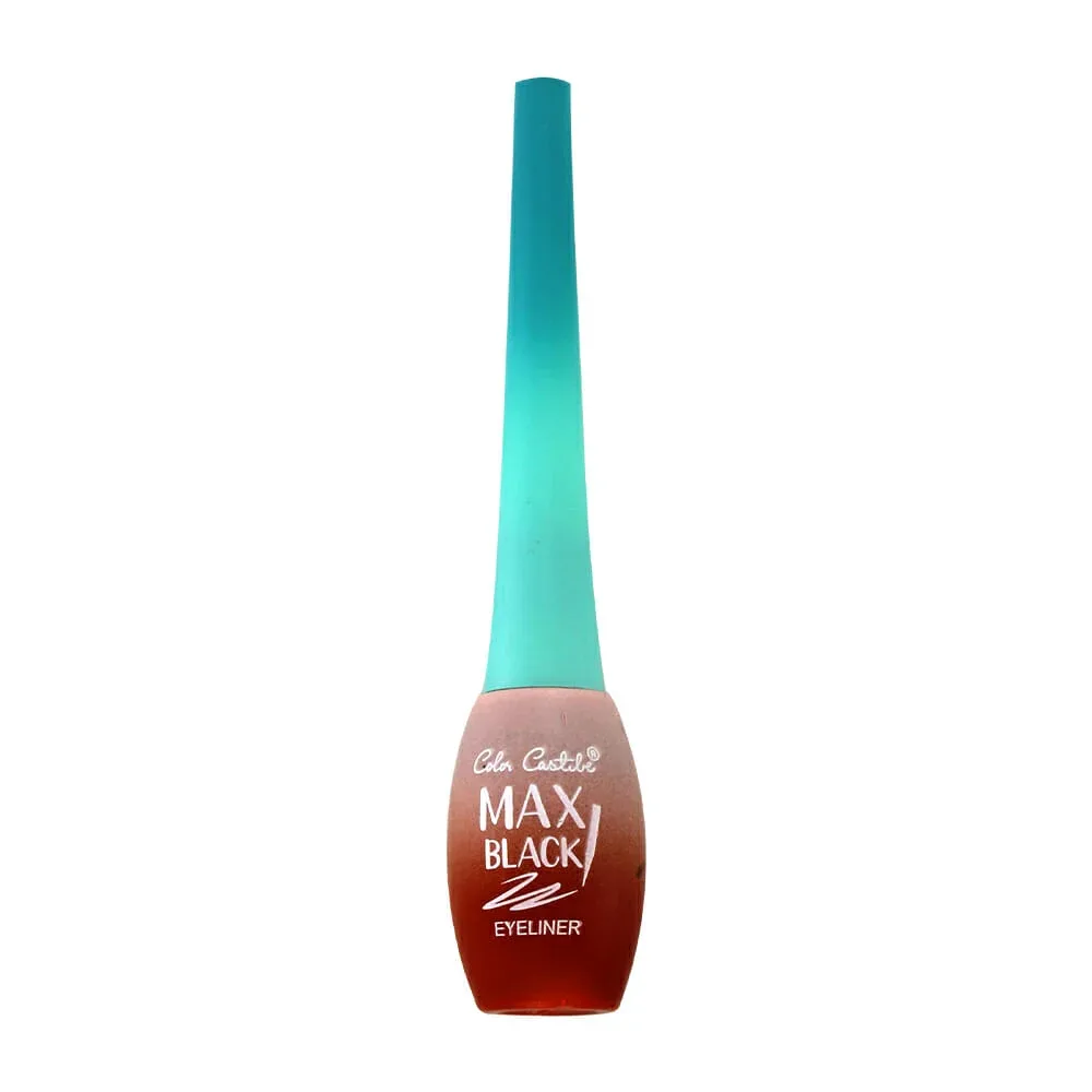 1pza Delineador liquido a prueba de agua / max black 5015