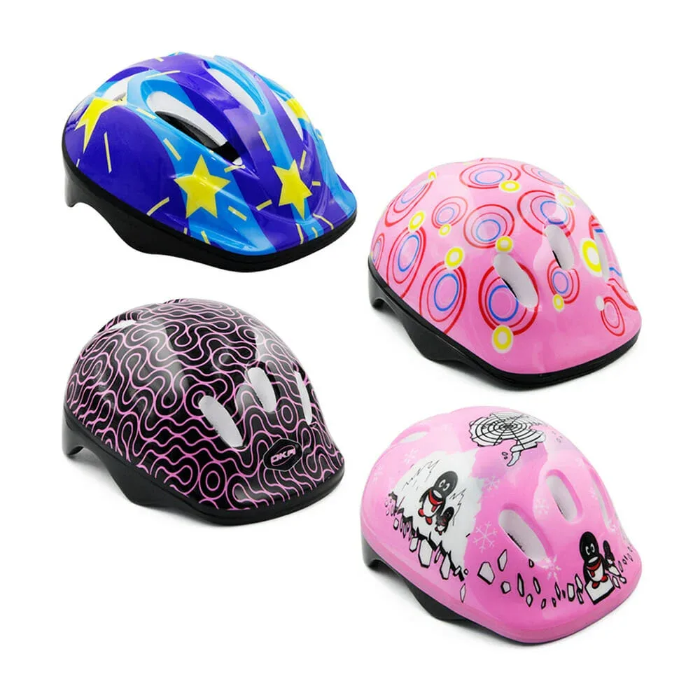 Casco Niños Y Niñas Bicicleta Scooter Patines Patineta