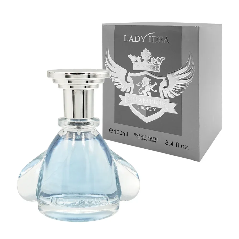 Perfume champion trophy, lady idea en spray con fragancia para hombre, 100ml