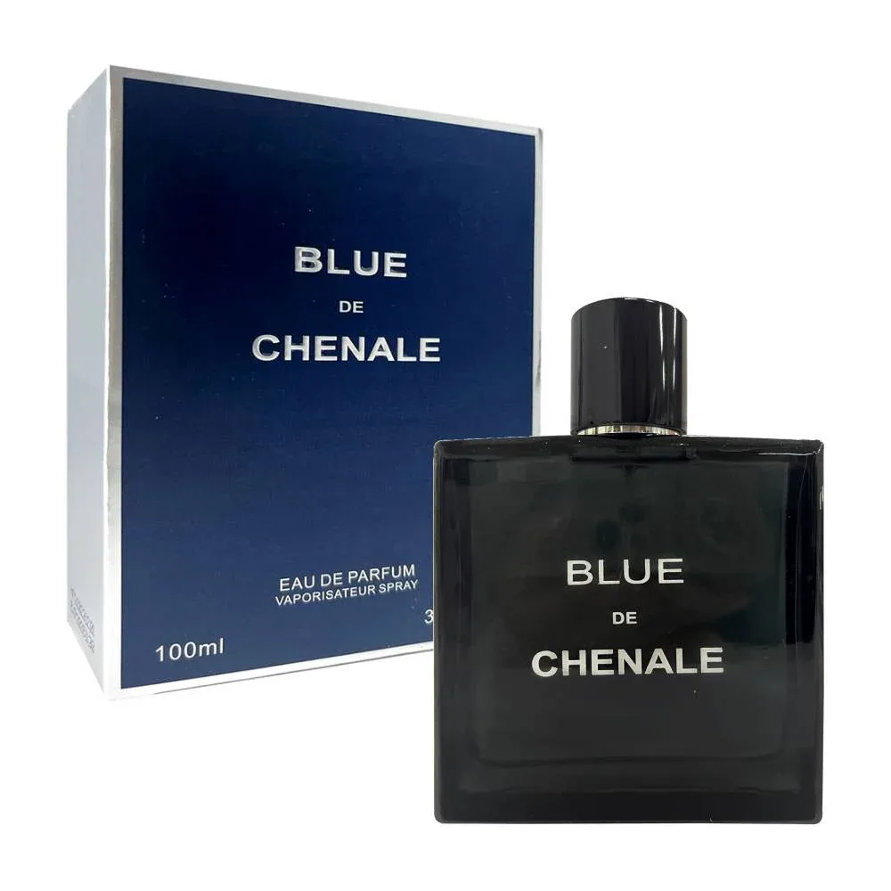 Perfume blue de chenale en spray con fragancia para hombre, 100ml / b004