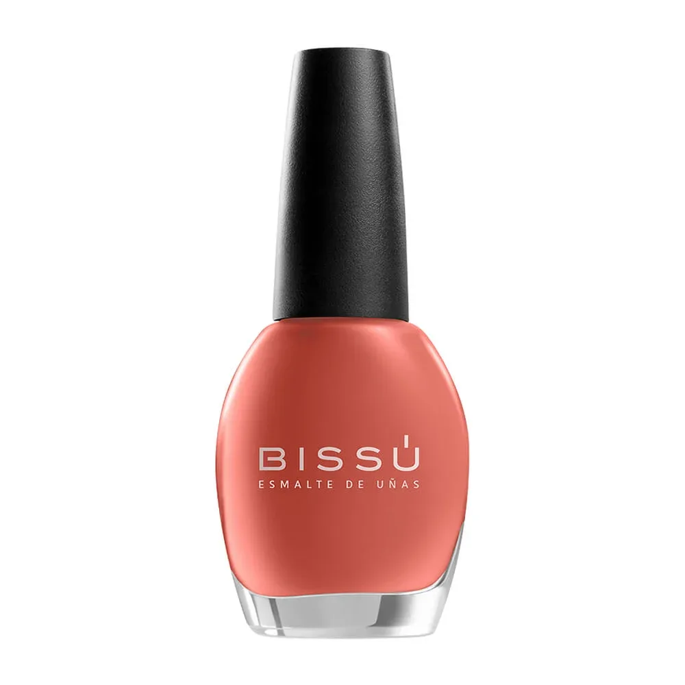 1pza Esmalte bissú para uñas, tono 026 salmón 15ml / b006324