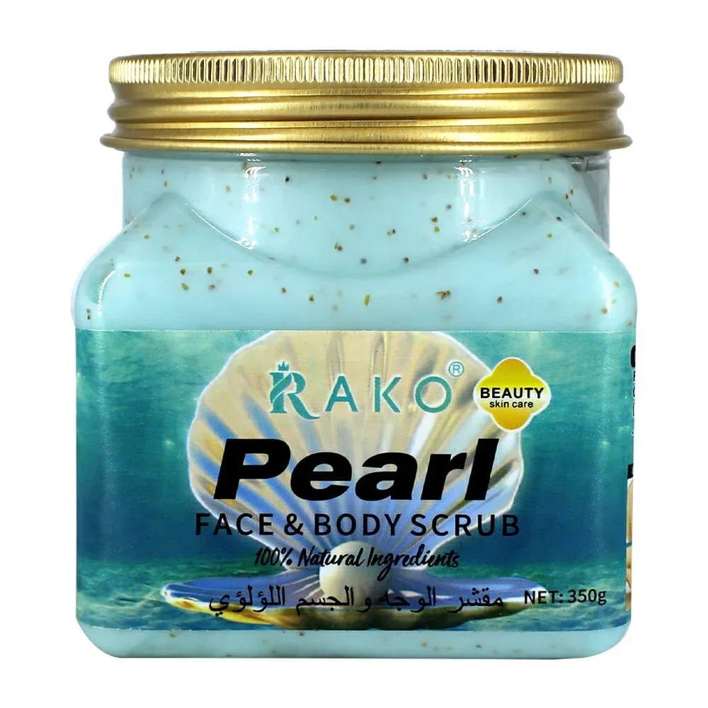 Exfoliante corporal rako con extracto de perlas marinas 350g / rk1021