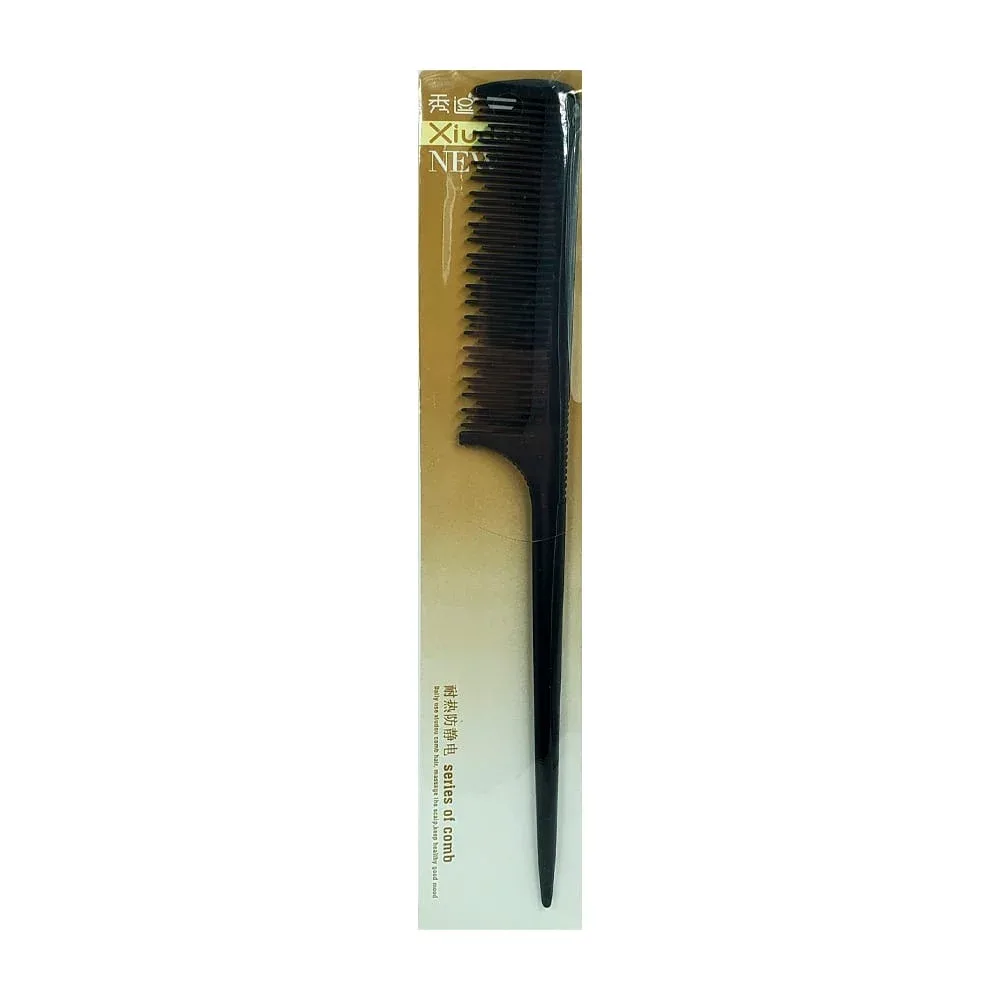 1pza Peine de plástico con cerdas irregulares para cepillar el cabello / xiudeu new