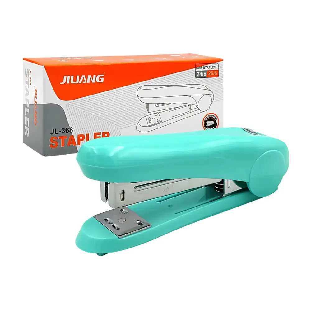 Engrapadora jiliang diseño ergonómico staples 24/6, variedad de colores