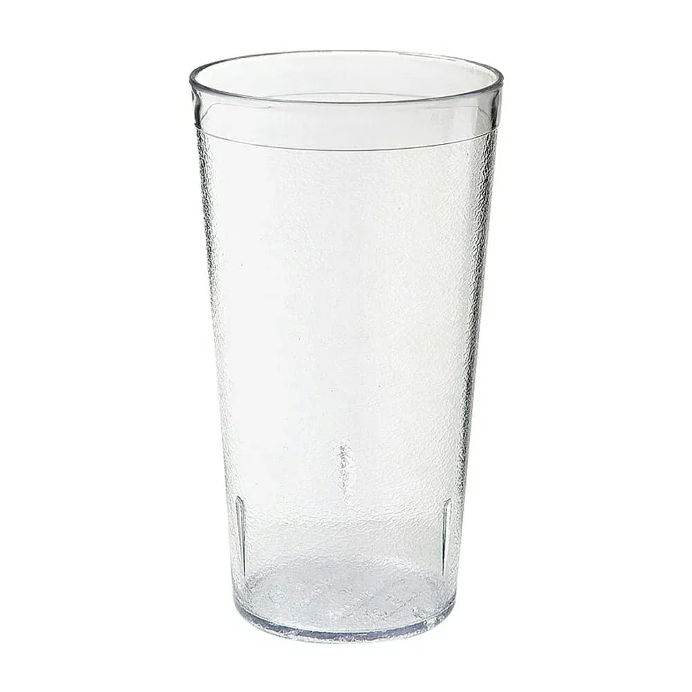 Vaso hotelero de plástico transparente 250ml