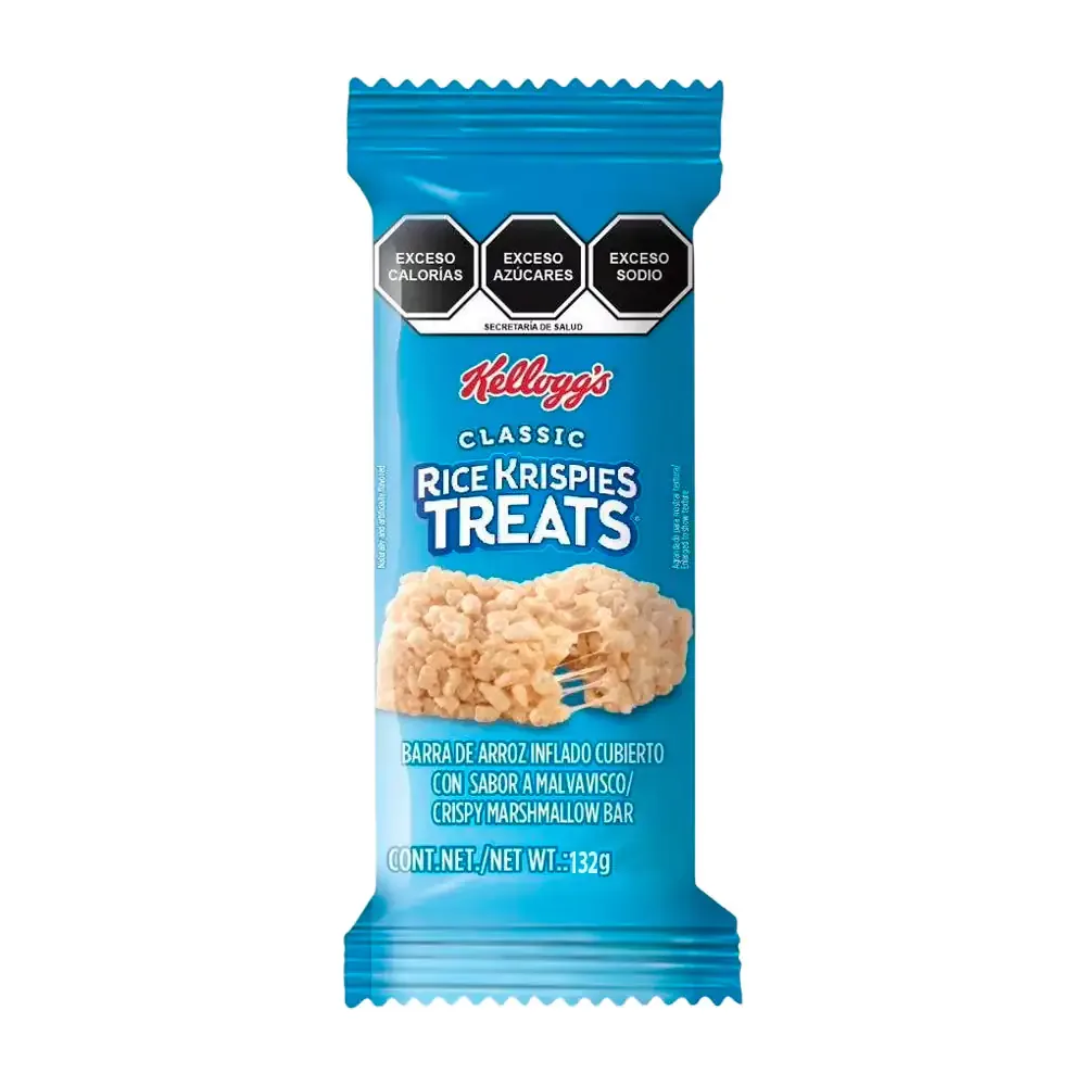 Barras de cereal kelloggs rice krispies original 132 g / 076521